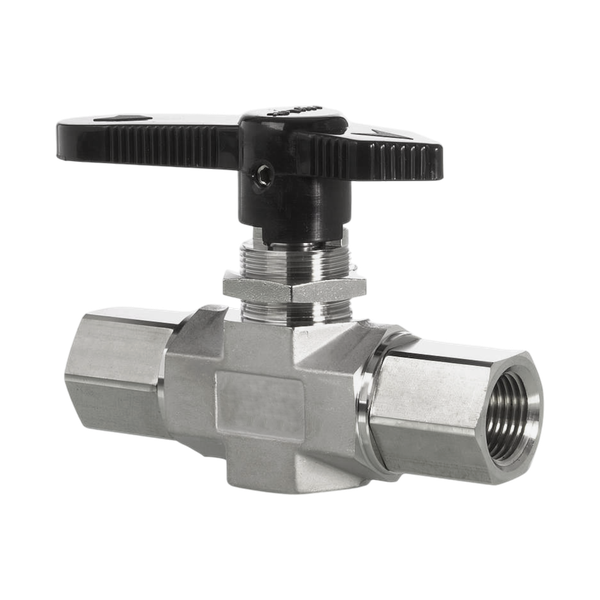 product - Кран шаровый муфтовый серия 102, ( вр.NPT 1/4" x вр.NPT 1/4" ), PCTFE, 414PN