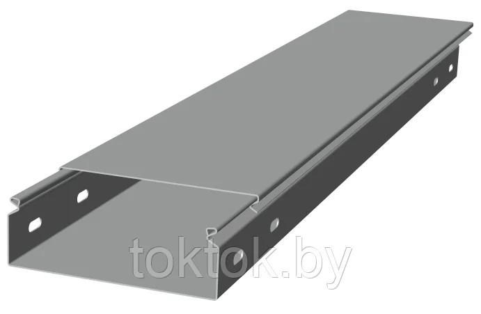 product - Лоток кабельный глухой 100х50мм с крышкой