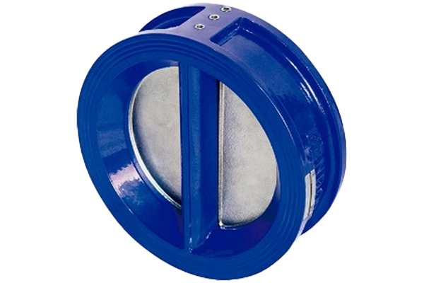 product - Обратный клапан межфланцевый двухстворчатый чугунный, DN80 (3"), PN16