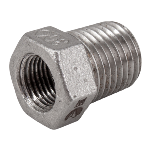 product - Футорка нержавеющая, AISI304 DN8 x DN 6 (1/4" x 1/8"), (CF8), PN16