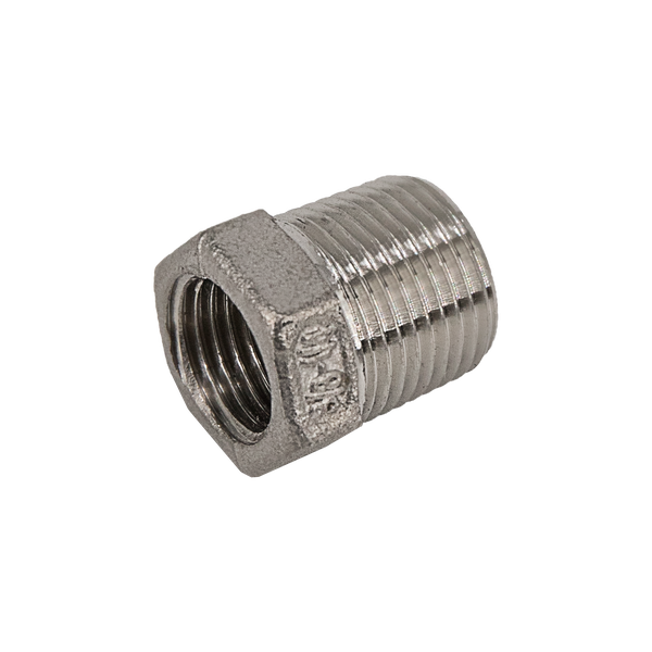 product - Футорка нержавеющая, AISI304 DN10 x DN 8 (3/8" x 1/4"), (CF8), PN16