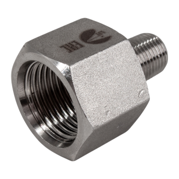 product - Футорка обратная нержавеющая, AISI304 DN10 x DN 6 (3/8" x 1/8"), (CF8), PN16
