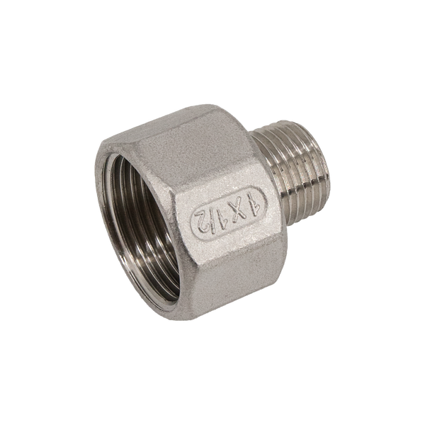 product - Футорка обратная нержавеющая, AISI304 DN25 x DN15 (1" x 1/2"), (CF8), PN16
