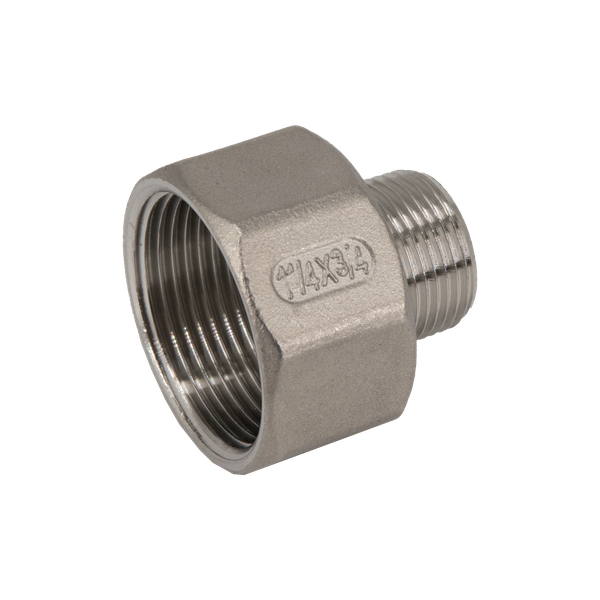 product - Футорка обратная нержавеющая, AISI304 DN32 x DN20 (1_1/4" x 3/4"), (CF8), PN16