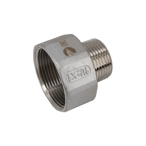 product - Футорка обратная нержавеющая, AISI304 DN40 x DN25 (1_1/2" x 1"), (CF8), PN16