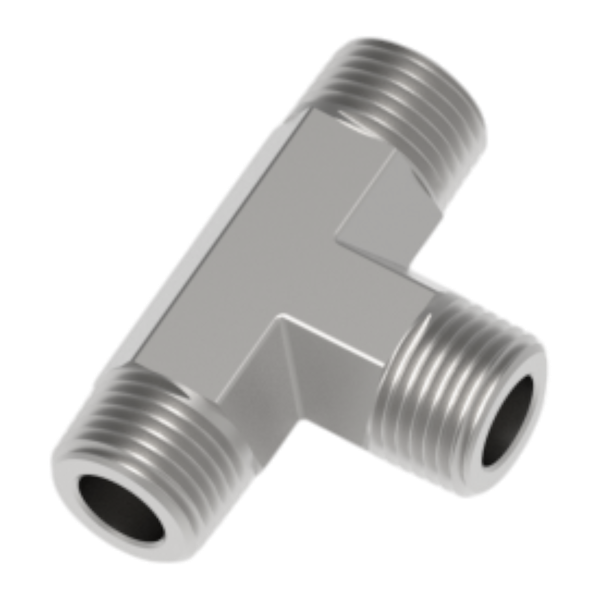 product - H-SMT тройник с наружными резьбами ( нр.NPT 1/2" )