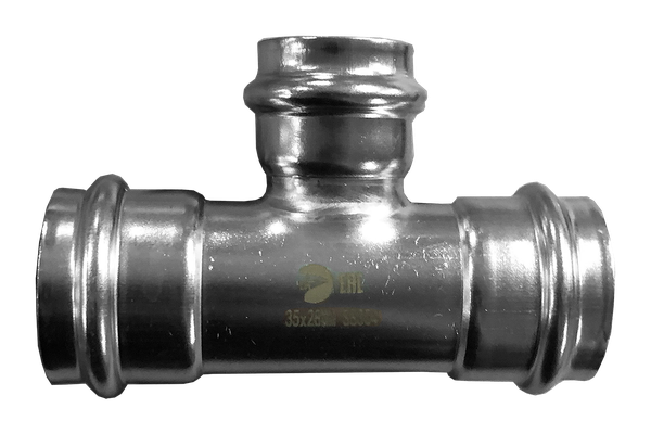 product - Пресс-тройник ПР/ПР/ПР нержавеющий, AISI304 18mm x 18mm x 18mm, CF8, PN16