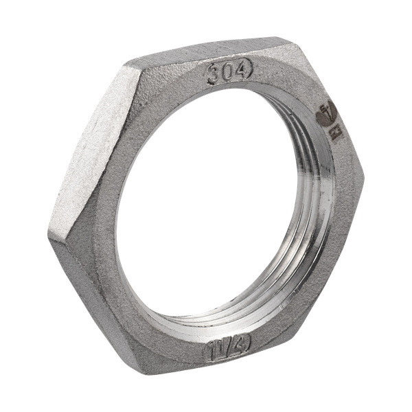 product - Контргайка 6-гранная нержавеющая, AISI304 DN32 (1_1/4"), (CF8), PN16