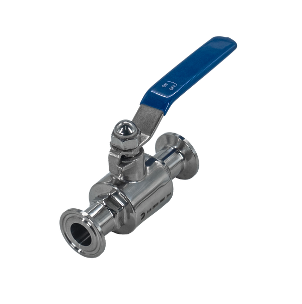 product - Кран шаровый Clamp DIN32676 нержавеющий, AISI304 DN15 (18мм), (CF8), PN8