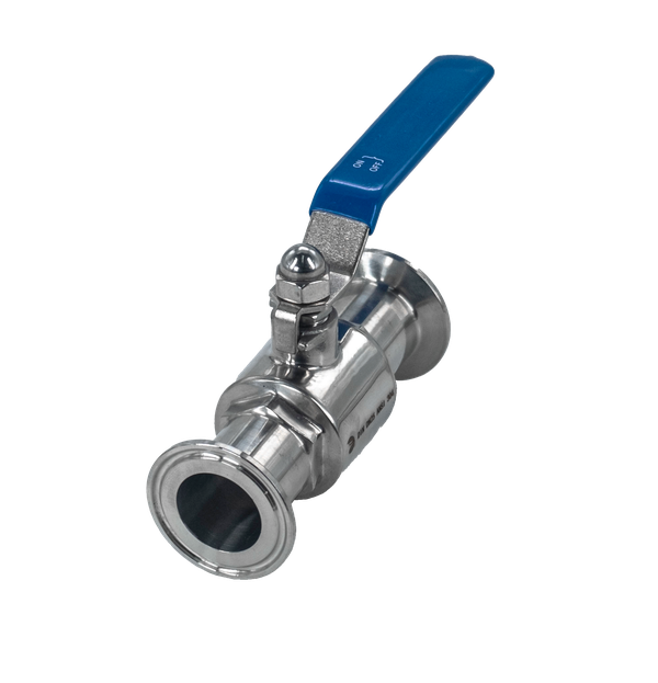 product - Кран шаровый Clamp DIN32676 нержавеющий, AISI304 DN40 (40мм), (CF8), PN8