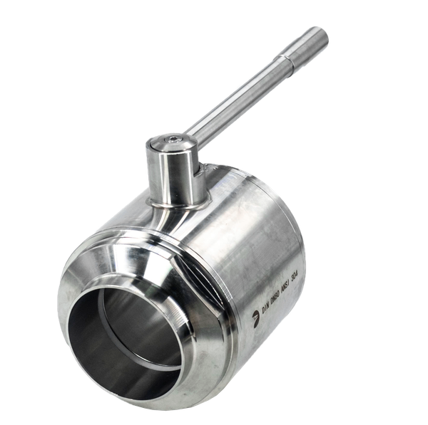 product - Кран шаровый приварной DIN11851 нержавеющий, AISI304 DN80 (85мм), (CF8), PN8