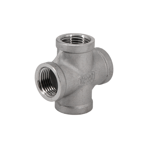 product - Крестовина нержавеющая, AISI304 DN15 (1/2"), (CF8), PN16