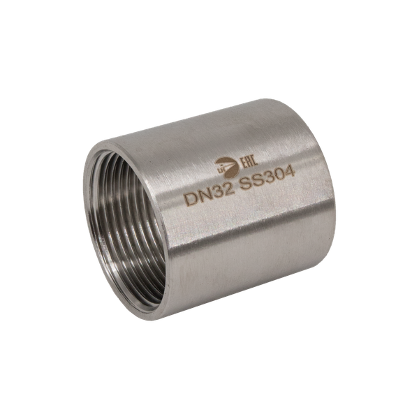 product - Муфта нержавеющая, AISI304 DN32 (1_1/4"), (CF8), PN16