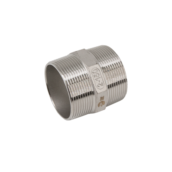 product - Ниппель резьбовой нержавеющий, AISI304 DN50 (2"), (CF8), PN16