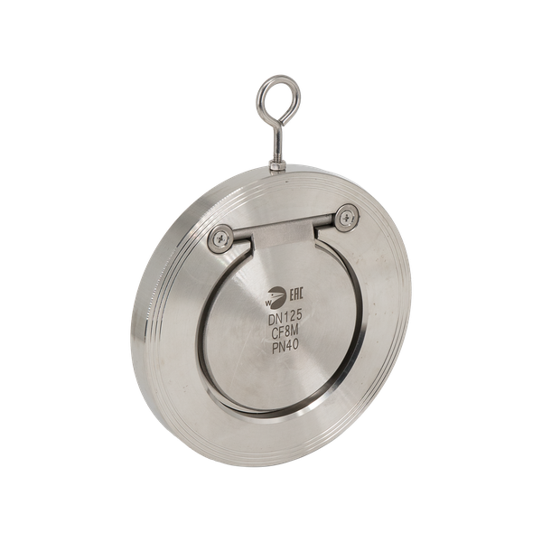 product - Обратный клапан межфланцевый хлопушка нержавеющий, AISI316 DN 125 (5"), (CF8М), PN40