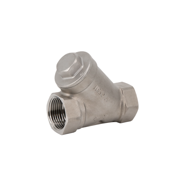 product - Обратный клапан муфтовый Y-тип нержавеющий, AISI304 DN25 (1"), (CF8), PN64