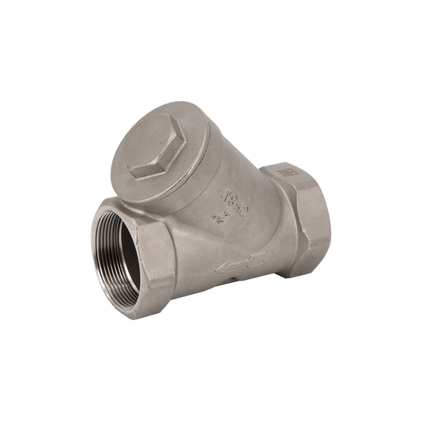 product - Обратный клапан муфтовый Y-тип нержавеющий, AISI304 DN50 (2"), (CF8), PN40