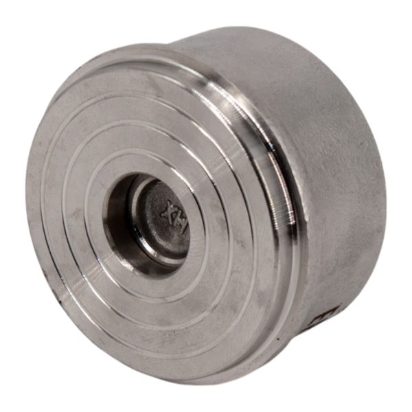 product - Обратный клапан межфланцевый тарельчатый нержавеющий, AISI304 DN15 (1/2"), (CF8), PN25/PN40