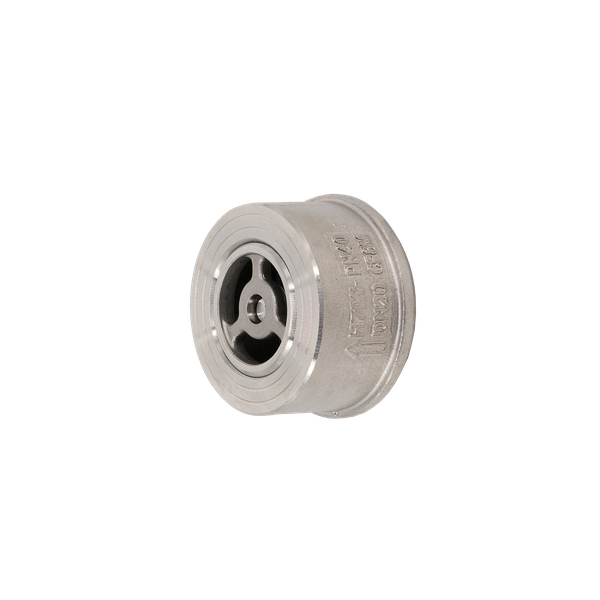 product - Обратный клапан межфланцевый тарельчатый нержавеющий, AISI304 DN20 (3/4"), (CF8), PN25