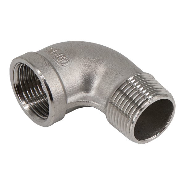 product - Отвод резьбовой вр/нр нержавеющий, AISI316 DN20 (3/4"), (CF8M), PN16