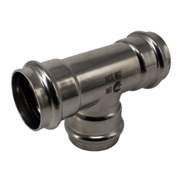 product - Пресс-тройник ПР/ПР/ПР нержавеющий, AISI304 35mm x 35mm x 35mm, CF8, PN16