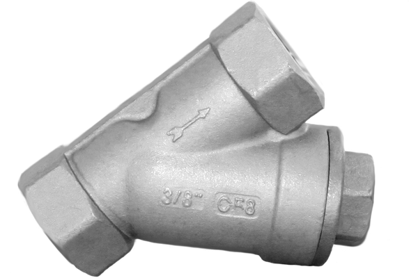 product - Фильтр муфтовый Y-тип нержавеющий, AISI304 DN10 (3/8"), (CF8), PN16