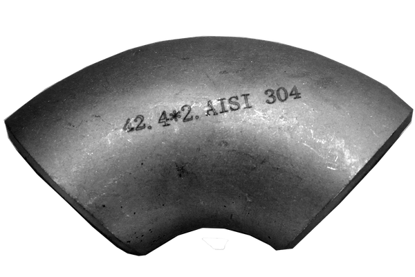product - Отвод приварной нержавеющий, AISI304 42,4 * 2, (CF8), PN16