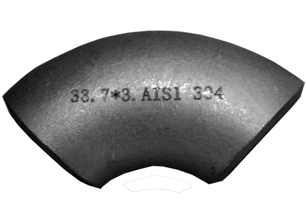 product - Отвод приварной нержавеющий, AISI304 33,7 * 3, (CF8), PN16