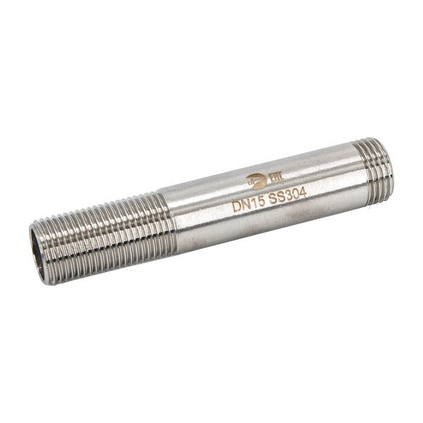 product - Сгон резьбовой нержавеющий, AISI304 DN15 (1/2"), (CF8), PN16