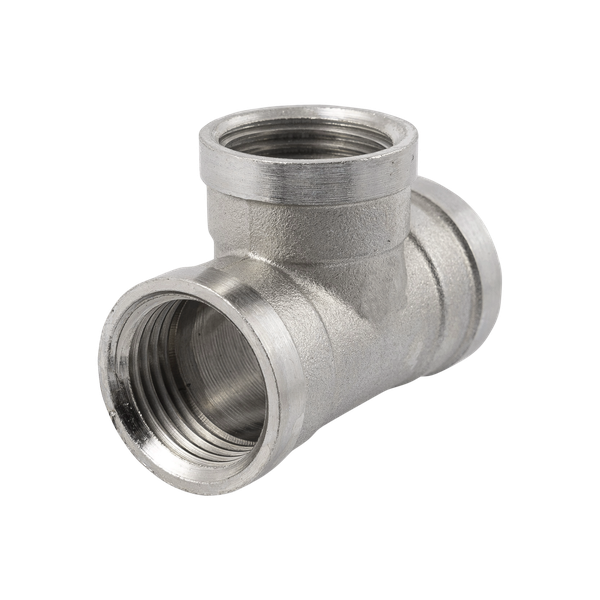 product - Тройник вр. нержавеющий, AISI304 DN15 (1/2"), (CF8), PN16
