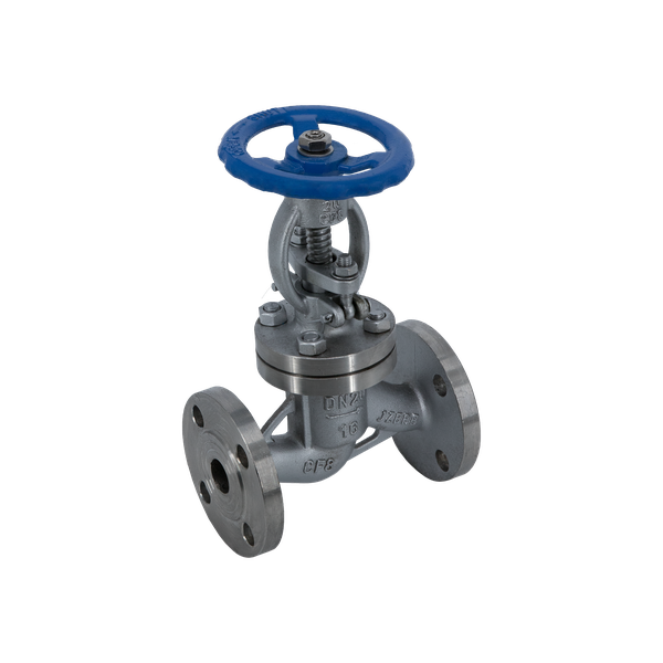 product - Вентиль запорный фланцевый нержавеющий, AISI304 DN20 (3/4"), (CF8), PN16