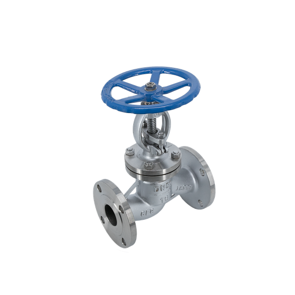 product - Вентиль запорный фланцевый нержавеющий, AISI304 DN50 (2"), (CF8), PN16