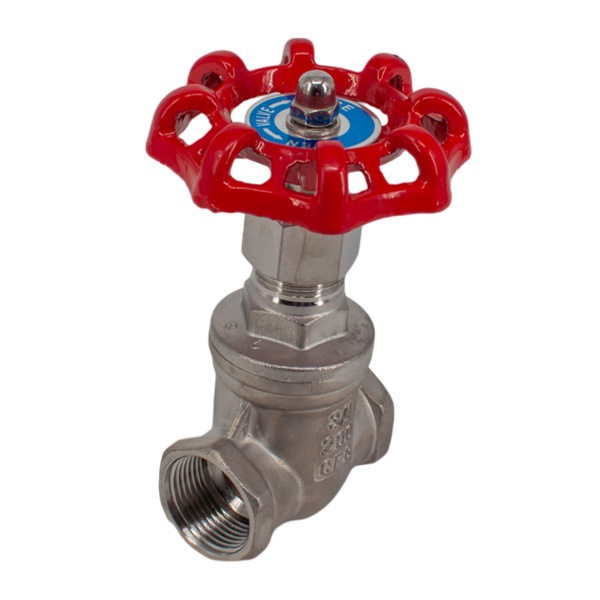 product - Задвижка клиновая муфтовая нержавеющая, AISI304 DN20 (3/4"), (CF8), PN14