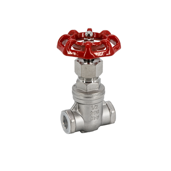 product - Задвижка клиновая муфтовая нержавеющая, AISI304 DN15 (1/2"), (CF8), PN14