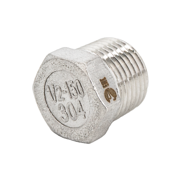 product - Заглушка Н/Р 6-ти гранная нержавеющая, AISI304 DN15 (1/2"), (CF8), PN16