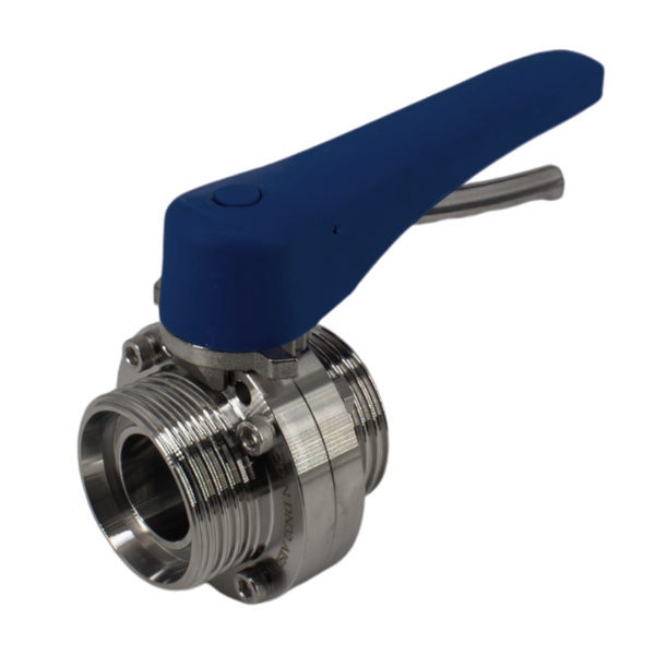 product - Затвор дисковый резьбовой нержавеющий под привод, EPDM, AISI304 DN32 (1_1/4"), (CF8), PN8